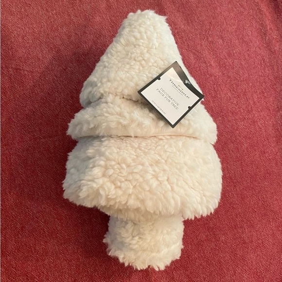 Target Threshold Decorative Faux Fur Tree Throw Pillow - Picture 3 of 3